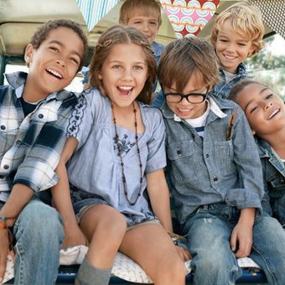 GAP KIDS chambray shirt size M/8 - Picture 4 of 10